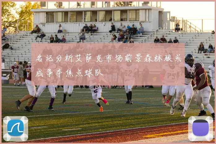名记分析艾萨克市场前景森林狼或成争夺焦点球队